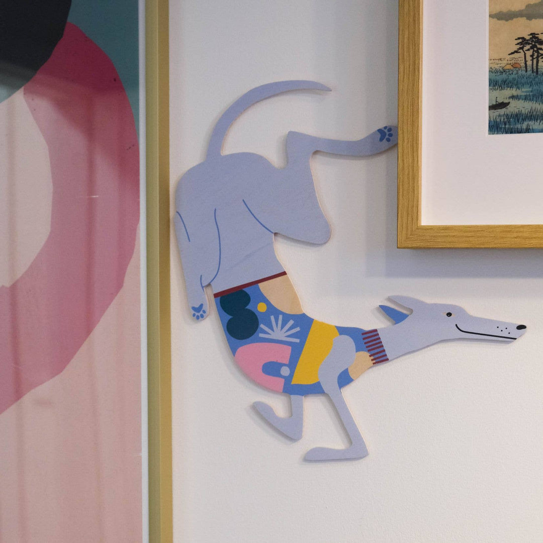 Milin - Harold the Grayh Dog Wall Decoration