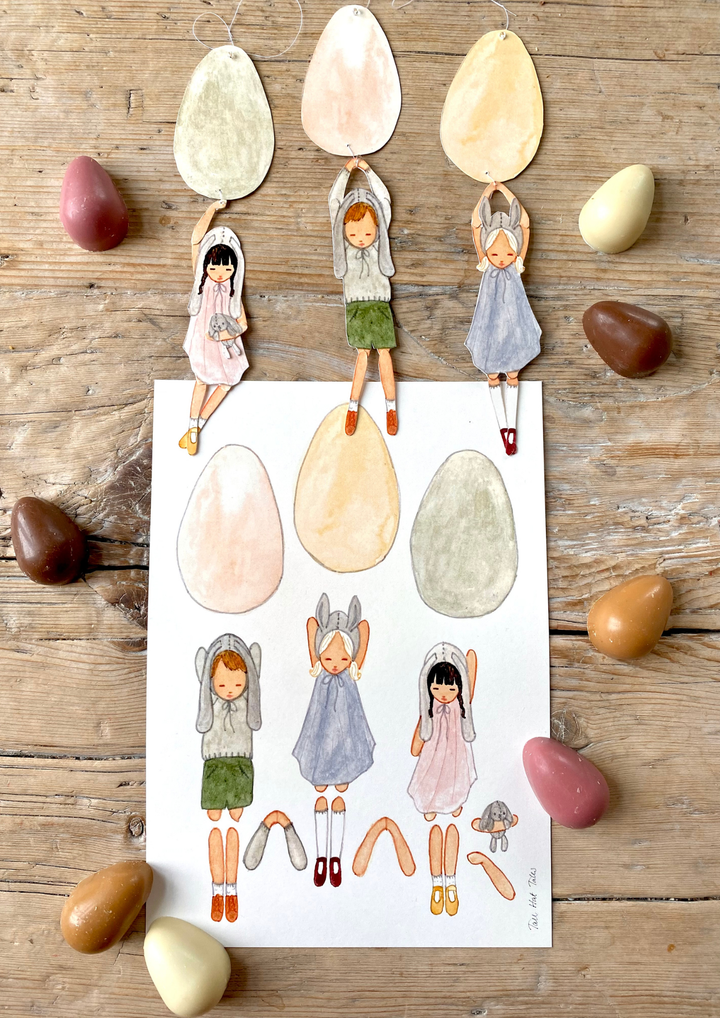 Tall Hat Tales Decoration - Children of Easter