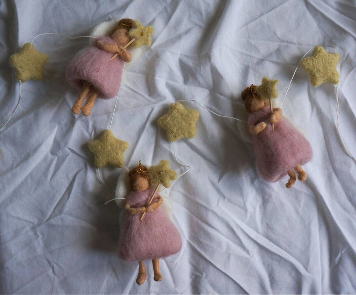 Gamcha Fairy Garland - Pink