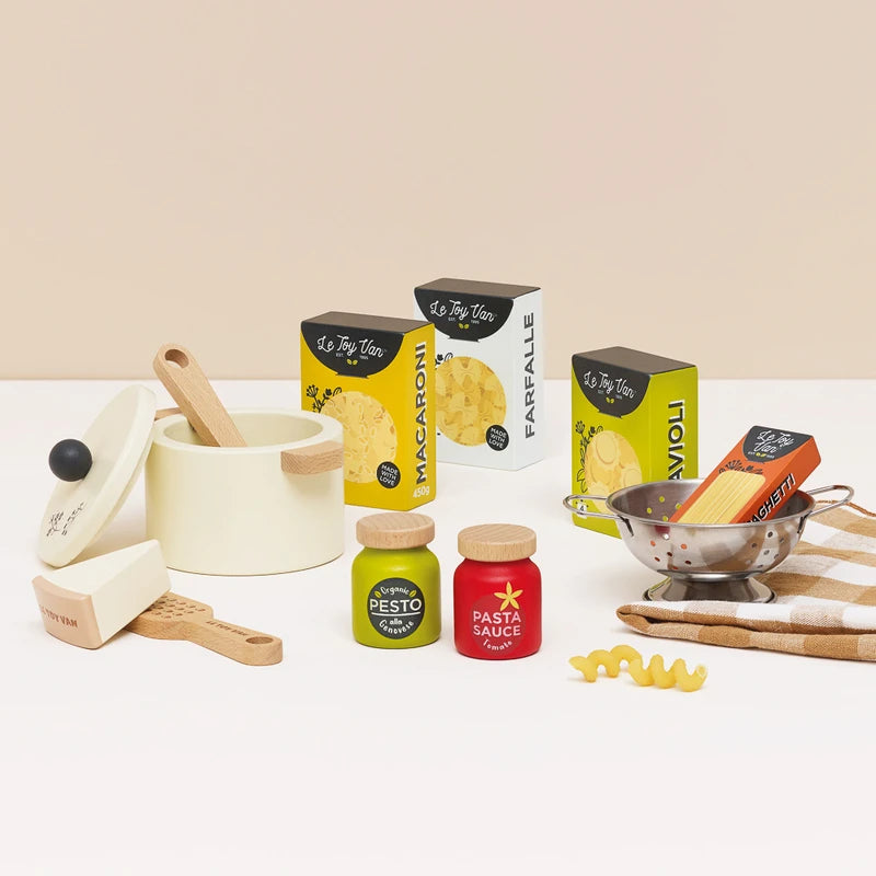 Le Toy Van Organic Pasta Set - 12 pieces