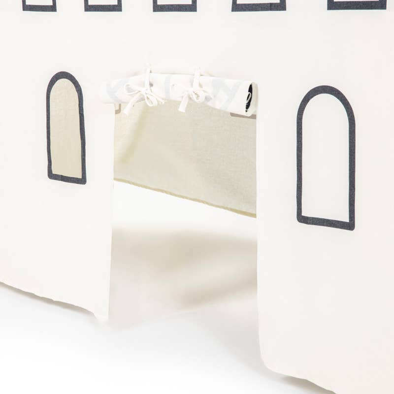 Ratatam! Castle Table Hut 90x200 cm - Black / Pre Order