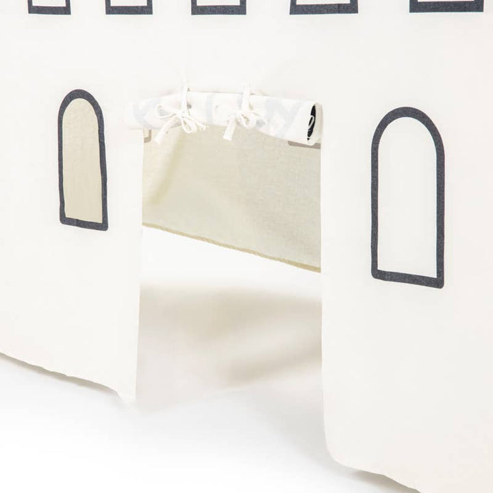 Ratatam! Castle Table Hut 90x200 cm - Black / Pre Order