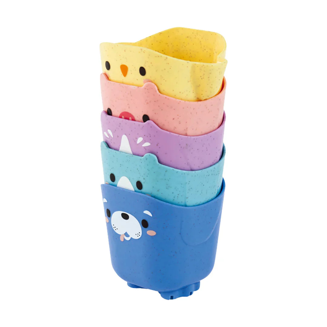 Tiger Tribe Pour & Play Bath Toys - Multi Animals