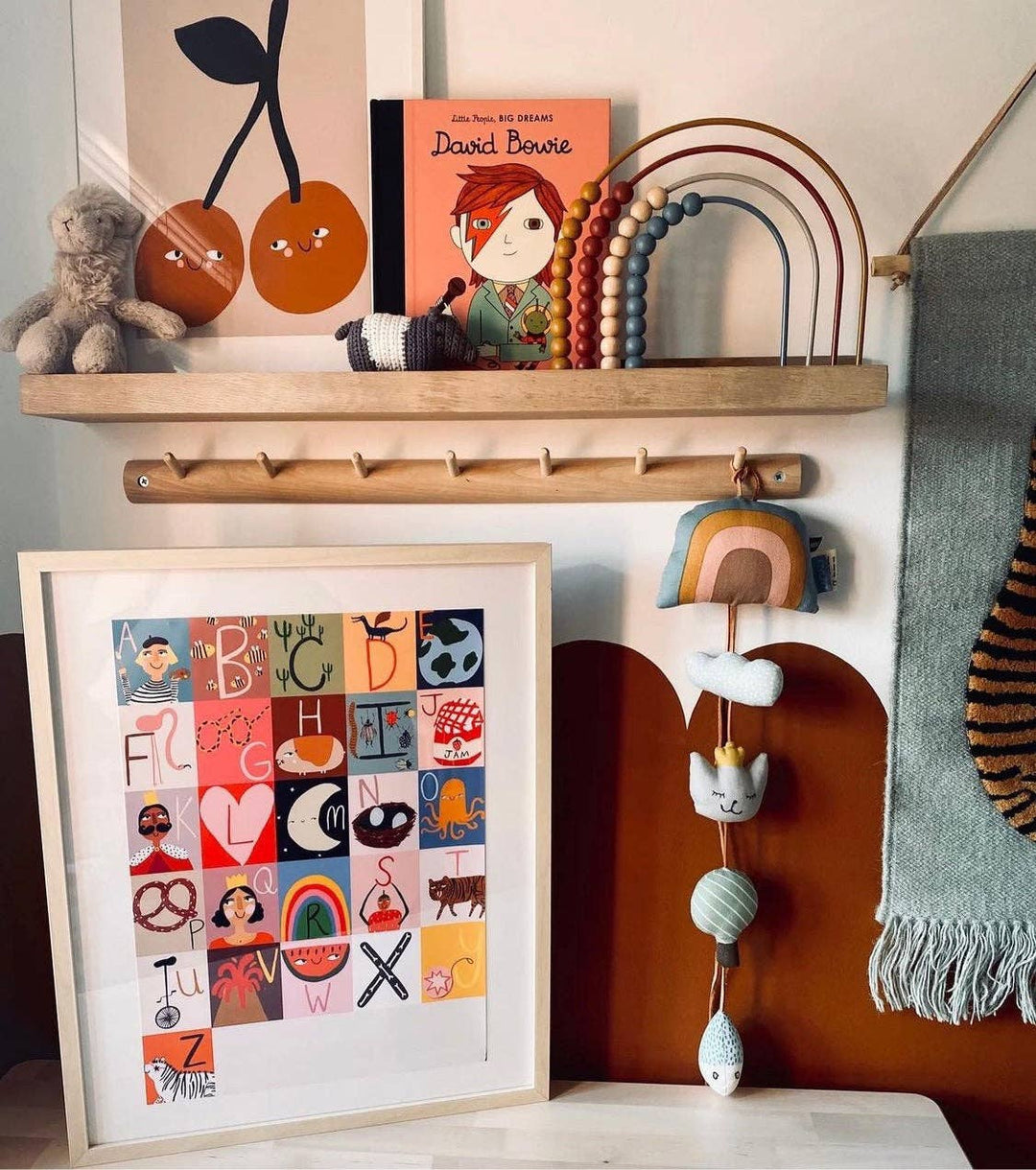 Yaya Studio Alphabet A3 Print - Bright