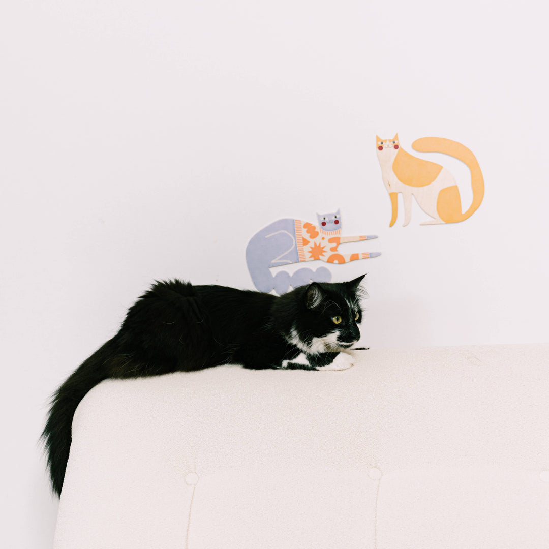 Milin - Rolls the Cat Wall Decoration