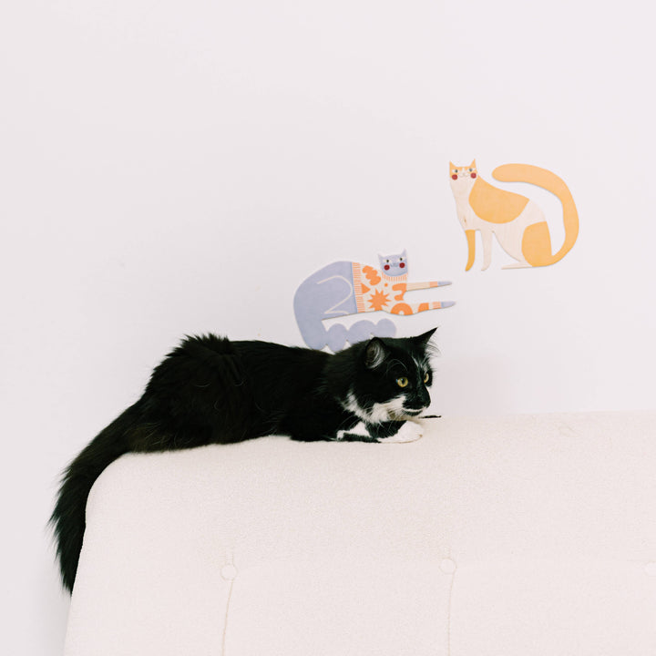 Milin - Rolls the Cat Wall Decoration