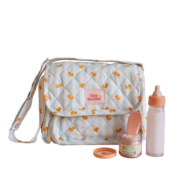 Tiny Harlow Doll Nurturers Set - Blue Ducky