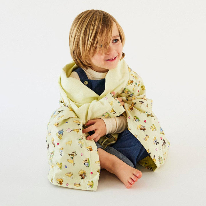 Sarah’s Silks - Winnie-the-Pooh Baby Blanket