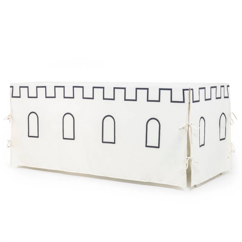 Ratatam! Castle Table Hut 90x200 cm - Black / Pre Order
