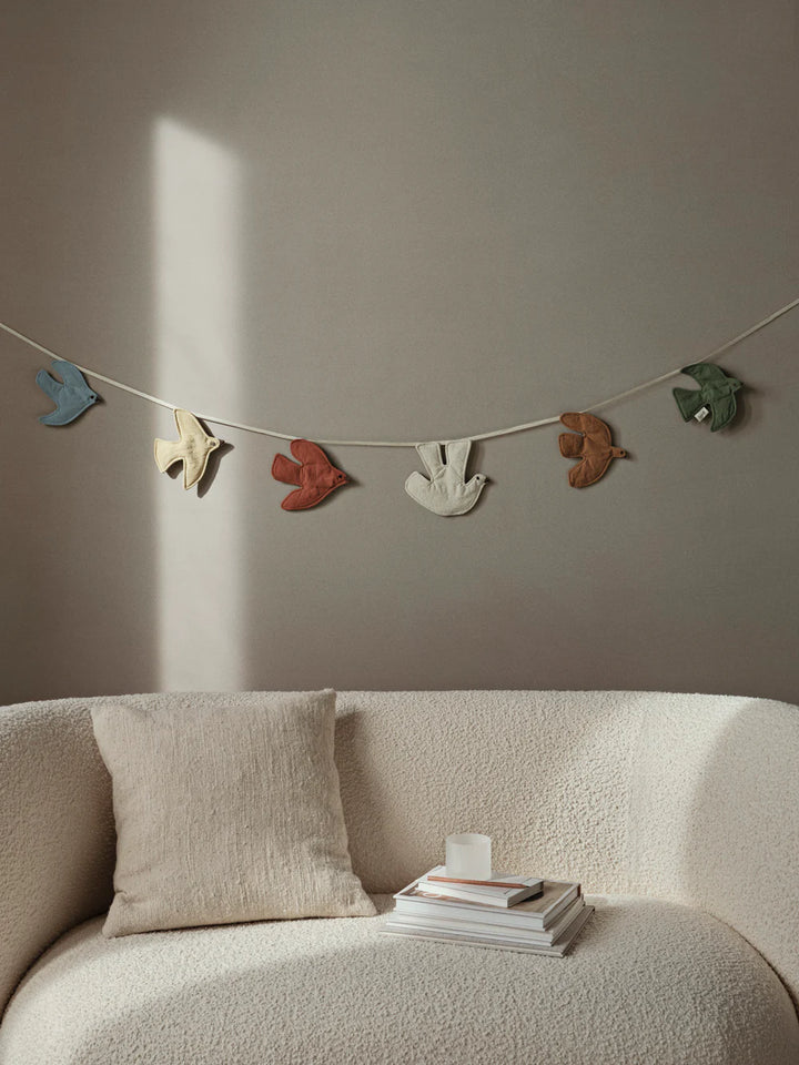 Ferm Living Swif Bird Garland - Multi
