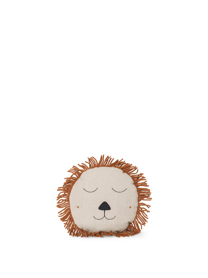 Ferm Living Safari Cushion / Lion - Natural