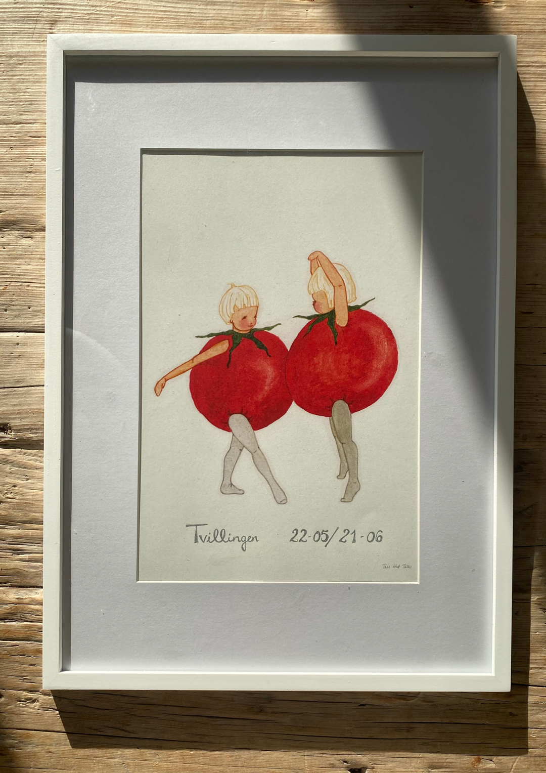 Tall Hat Tales Tomato Kids Print - A4