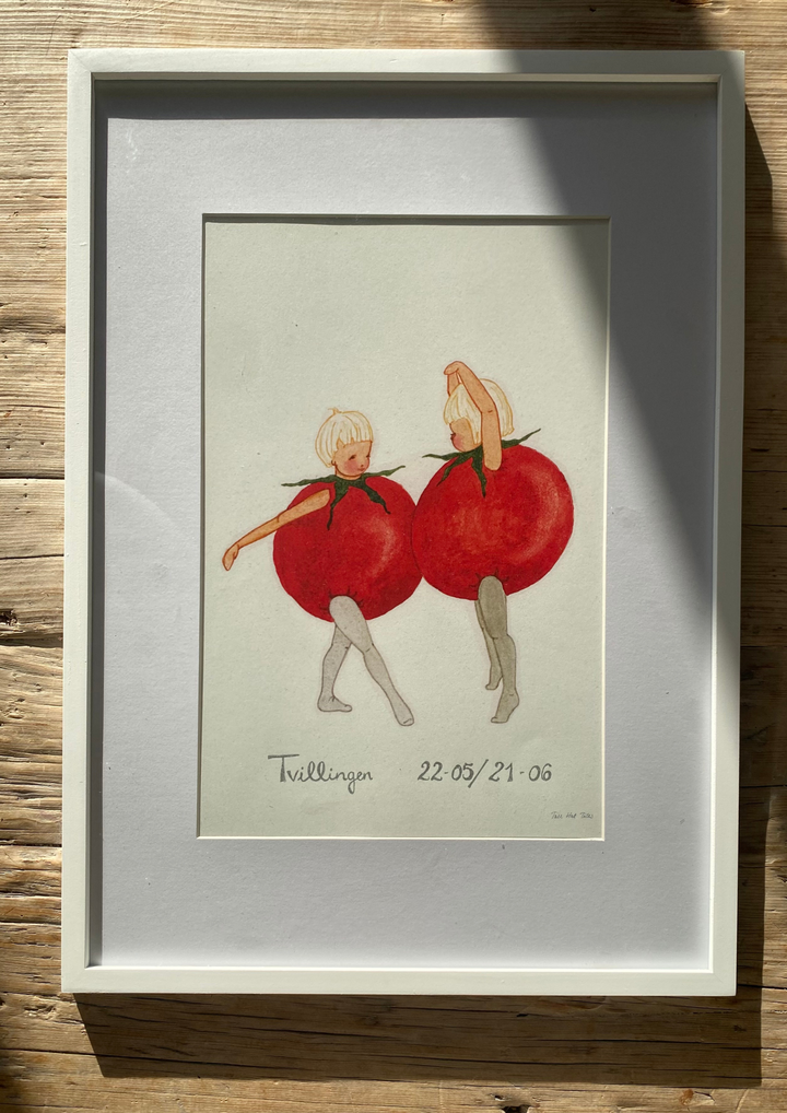 Tall Hat Tales Tomato Kids Print - A4