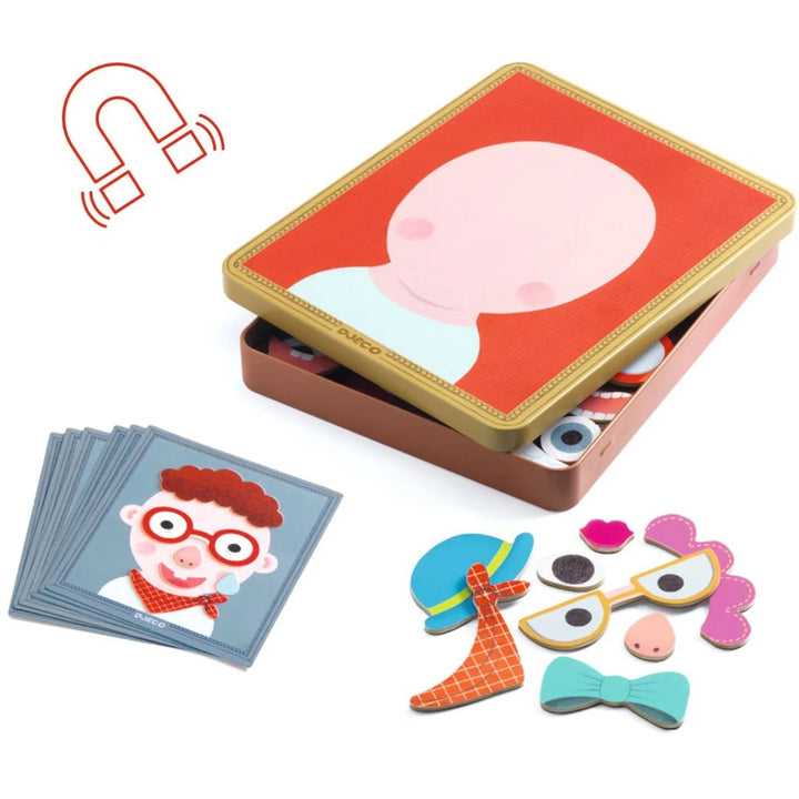 Djeco Inzebox Magnet Game - Portraits