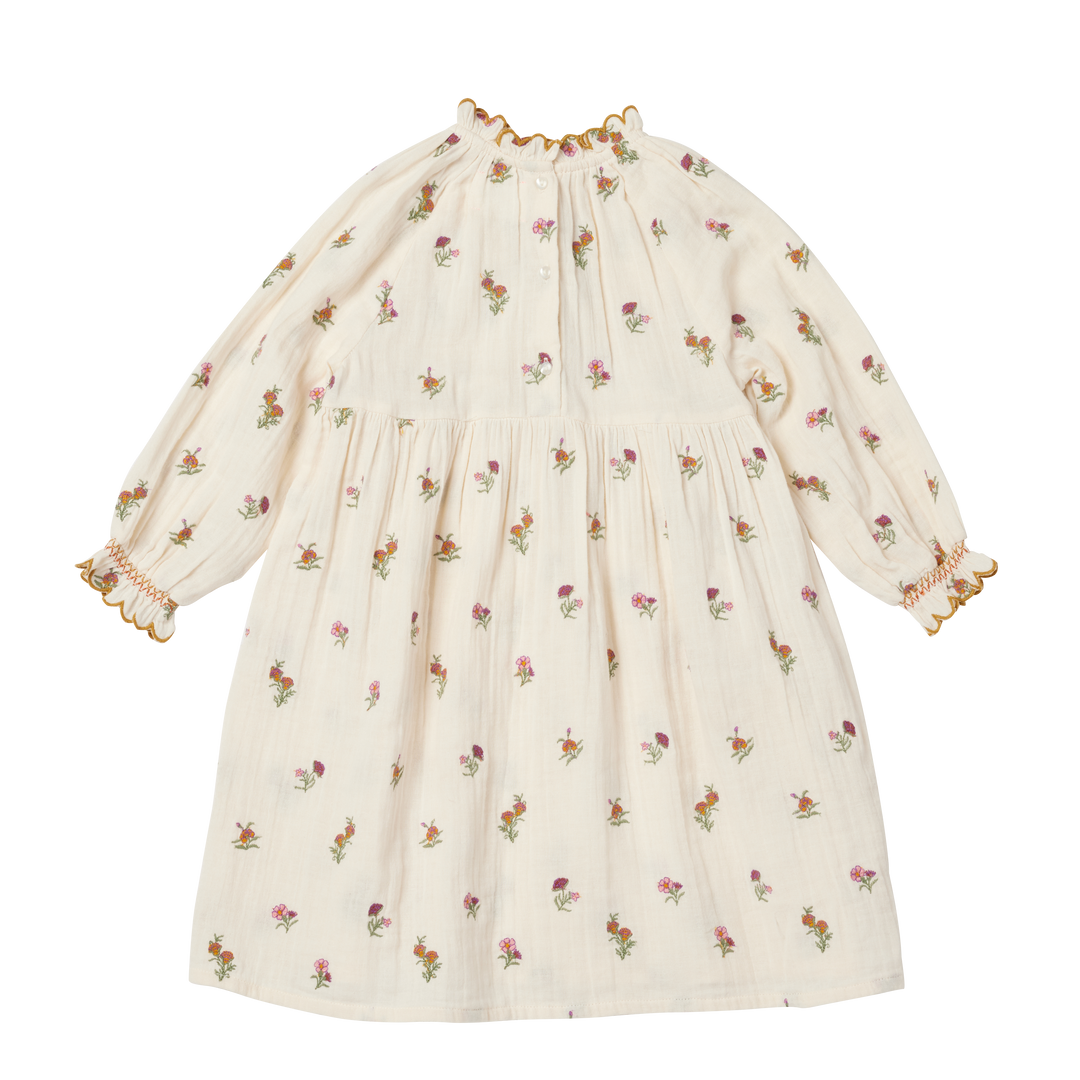Bonheur du Jour Poeme Dress - Ecru Dew