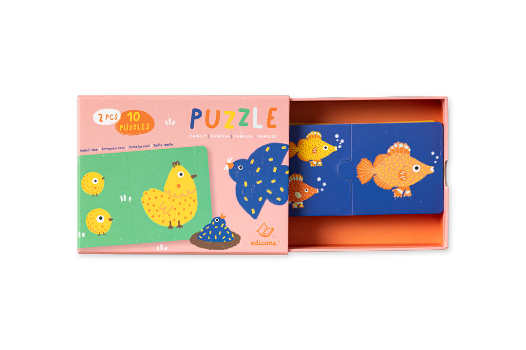 Edicare Editora Puzzle Family