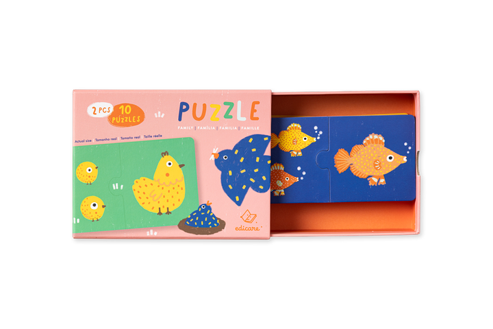 Edicare Editora Puzzle Family
