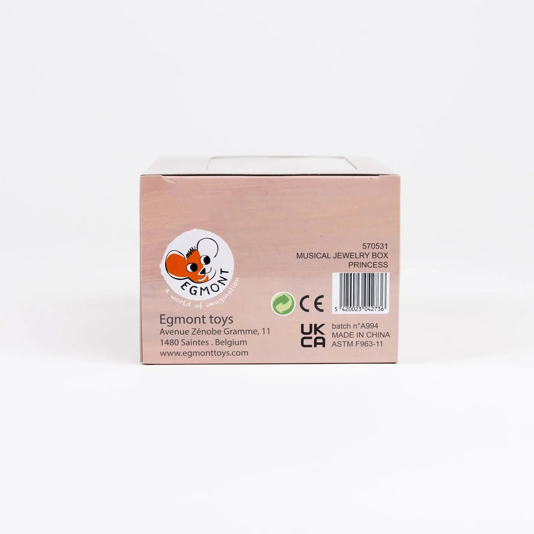 Egmont Toys Musical Jewellery Box - Princess