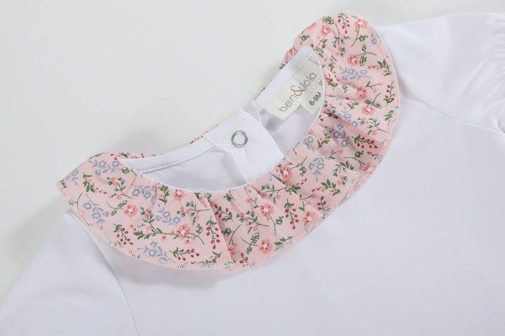 Ben & Lola Carmel Frill Baby Bodysuit - Floral