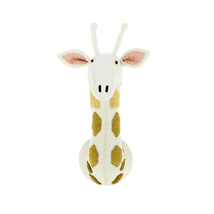 Fiona Walker England Medium Giraffe Head - Pastel