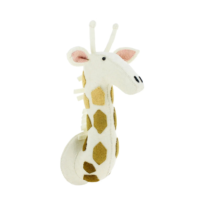 Fiona Walker England Medium Giraffe Head - Pastel