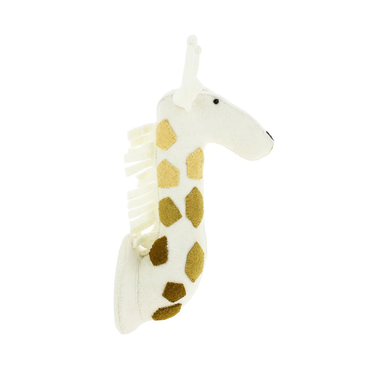 Fiona Walker England Medium Giraffe Head - Pastel