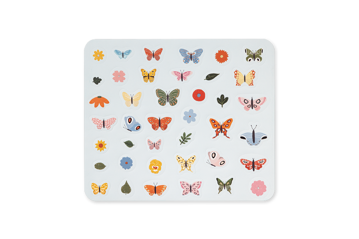 Edicare Editora 160 Sticker Set - Butterflies