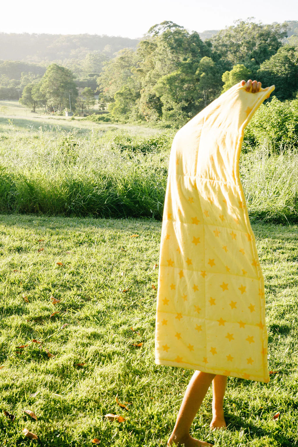 Play Linen Reversible Quilt - Star Sprinkle