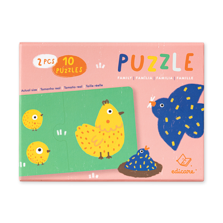 Edicare Editora Puzzle Family