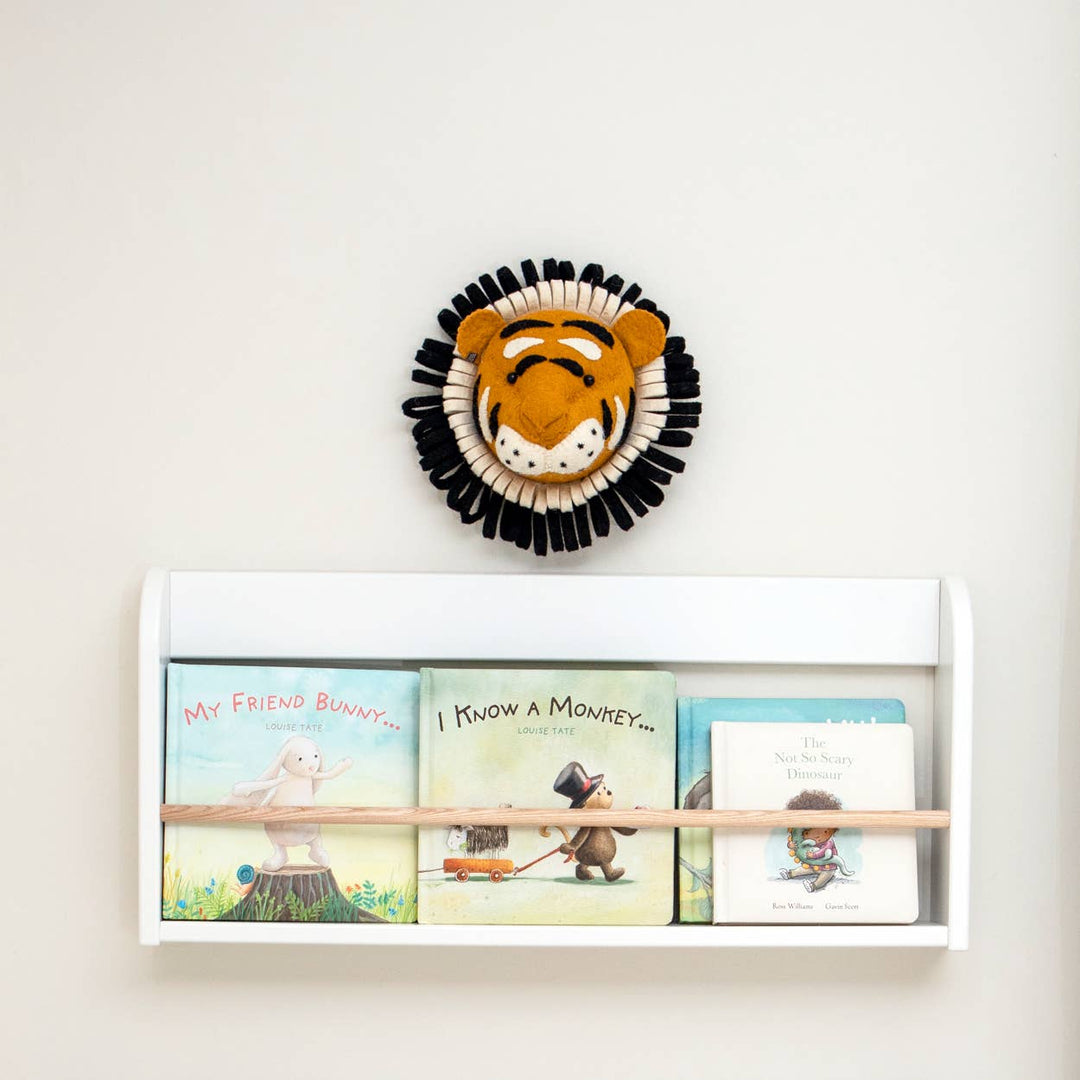 Fiona Walker England Mini Tiger Head - Multi