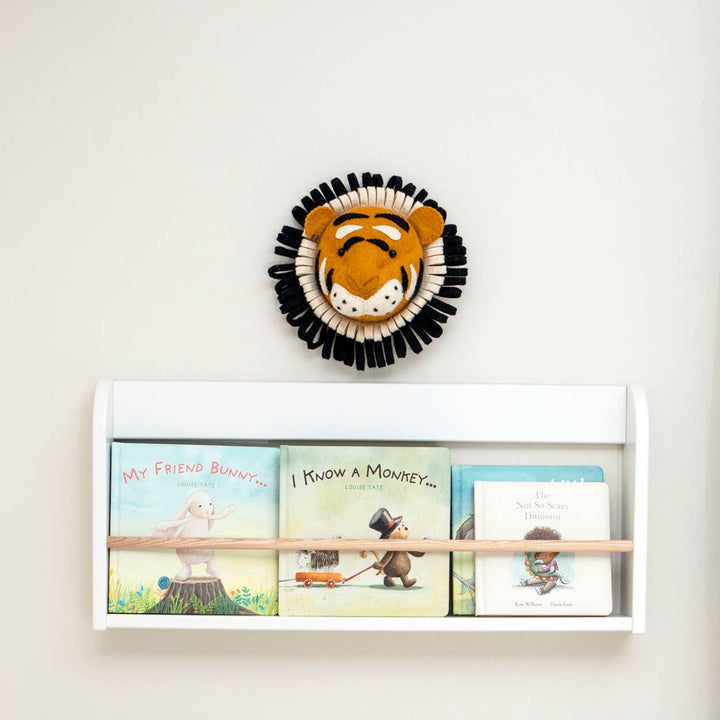 Fiona Walker England Mini Tiger Head - Multi