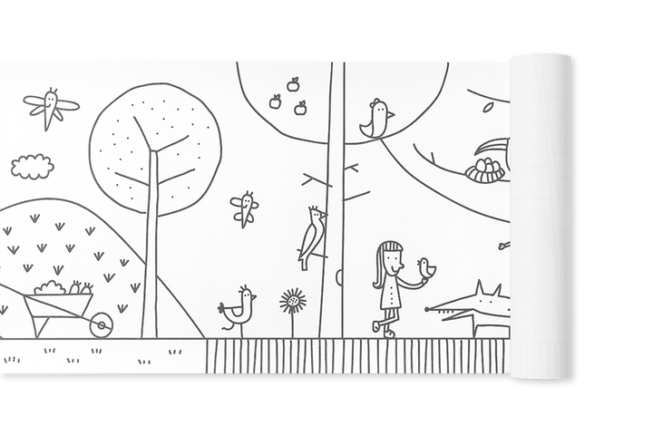 Edicare Editora Colouring 5 Metre Roll - Countryside