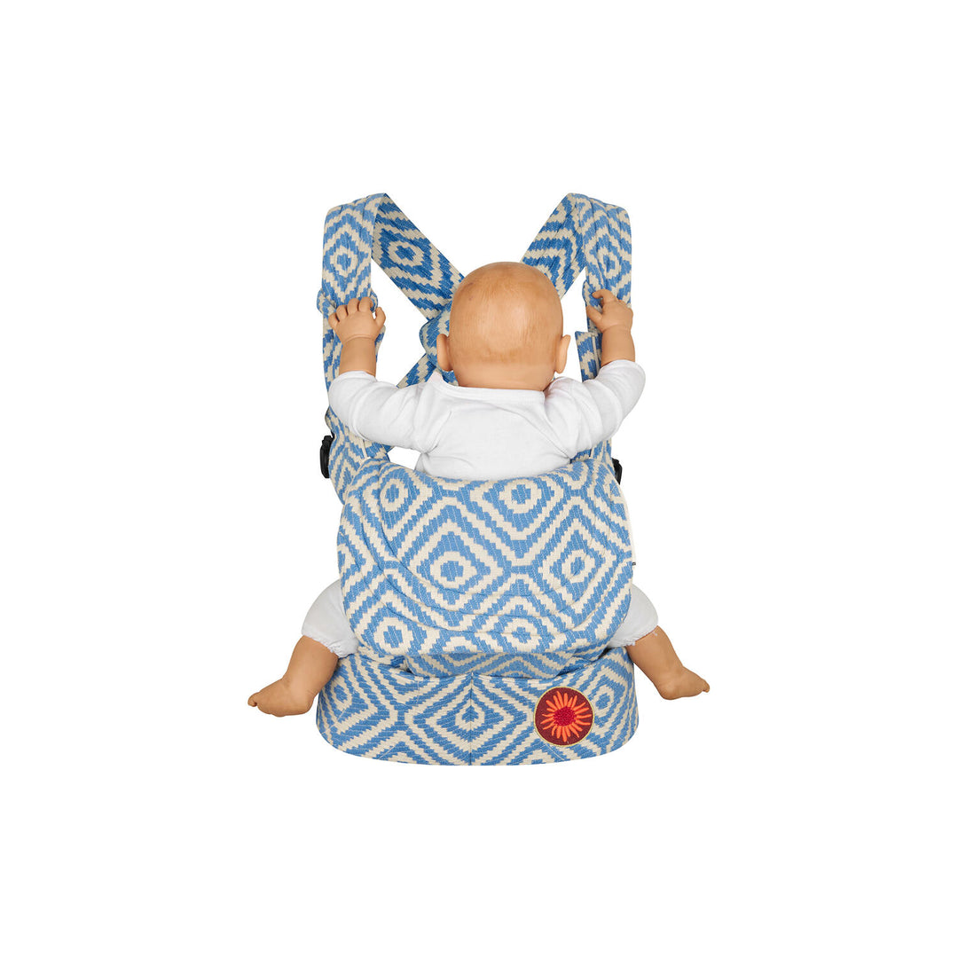 Moova Balance Baby Carrier - Blue Mosaic