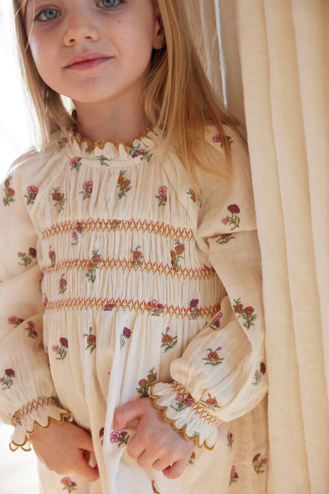 Bonheur du Jour Poeme Dress - Ecru Dew