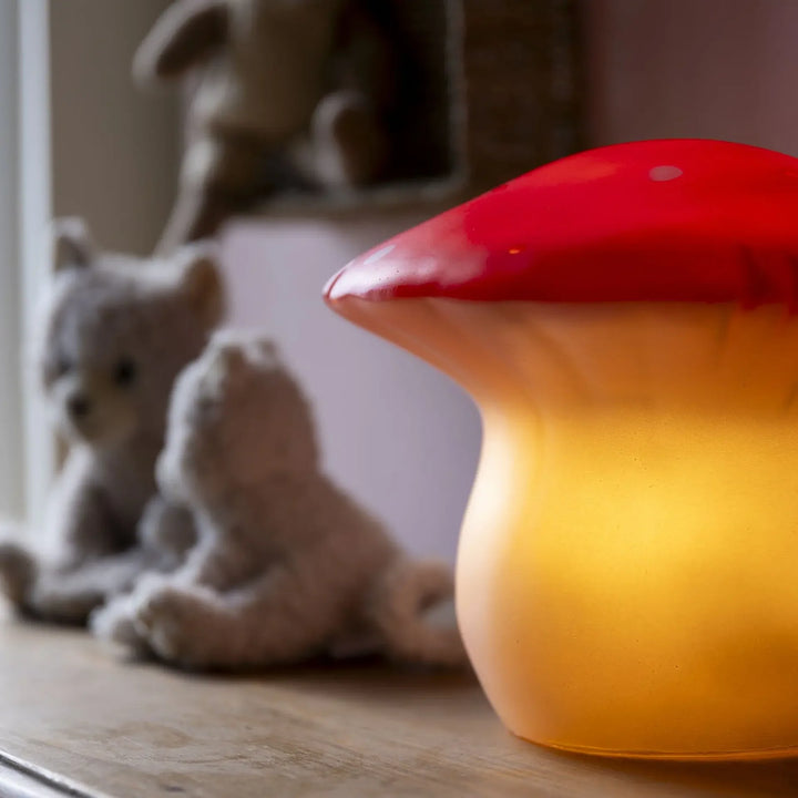 Egmont Toys Heico Lamp / Medium Mushroom - Red