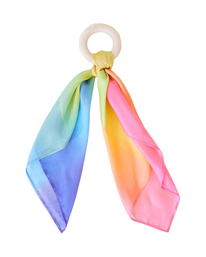 Sarah’s Silks - Rainbow Teether