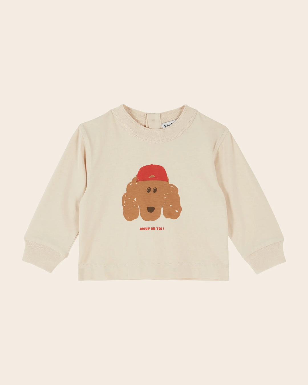 Émilie et Ida Long Sleeve Tee - Farine Dog