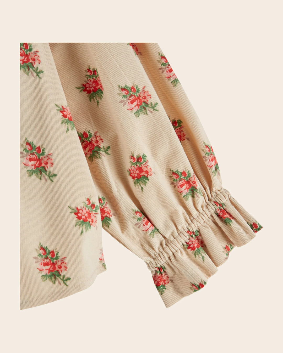 Émilie et Ida Gathered Blouse - Fleurs des Bois