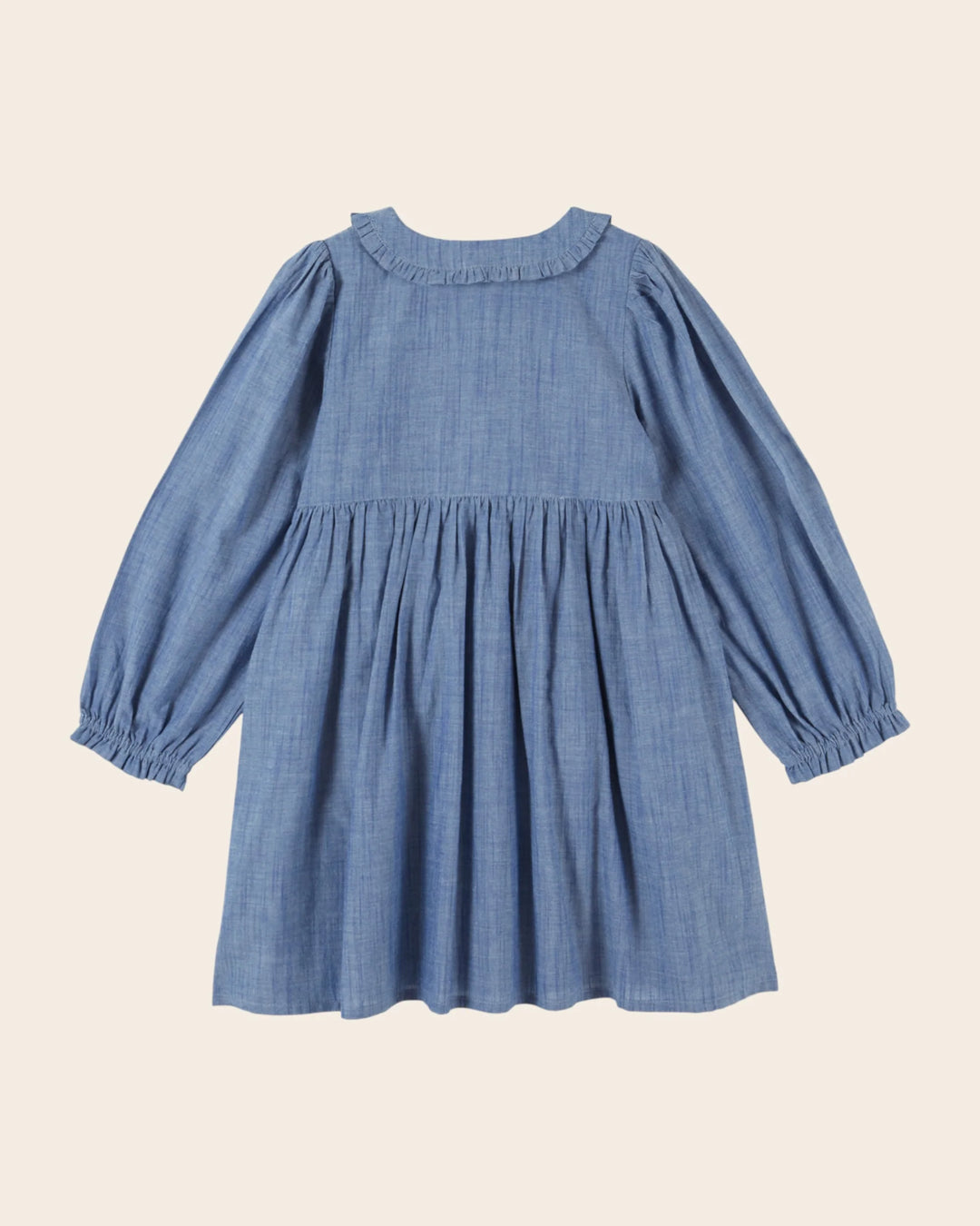 Émilie et Ida Smocked Dress - Chambray