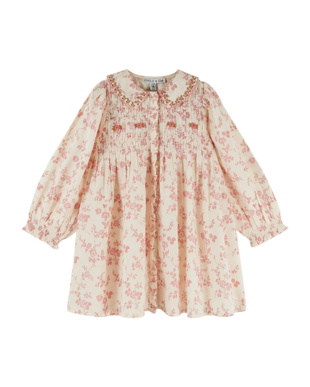 Émilie et Ida Smocked Dress - Rosalie