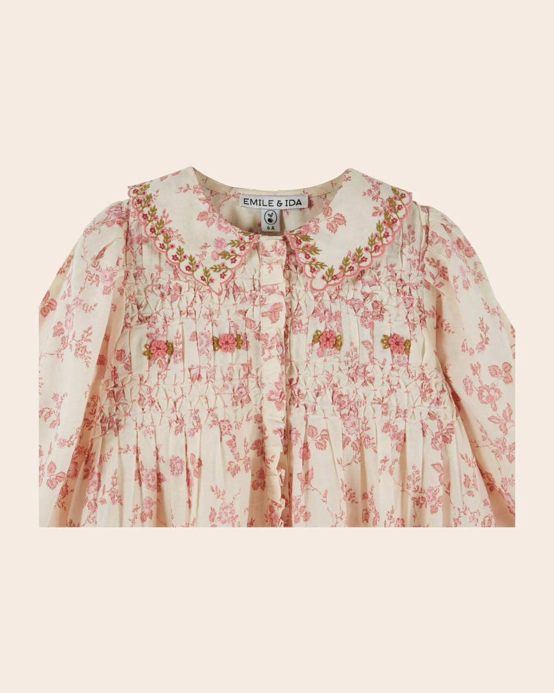 Émilie et Ida Smocked Dress - Rosalie