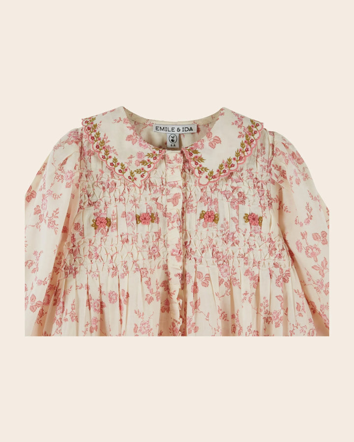 Émilie et Ida Smocked Dress - Rosalie