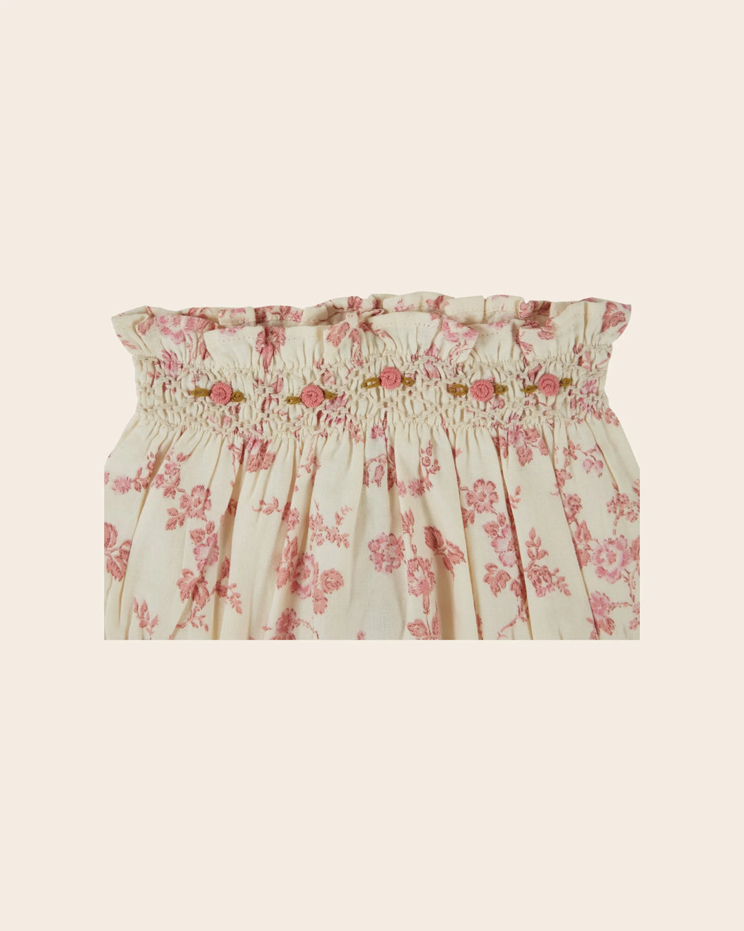 Émilie et Ida Baby Smocked Bloomers - Rosalie