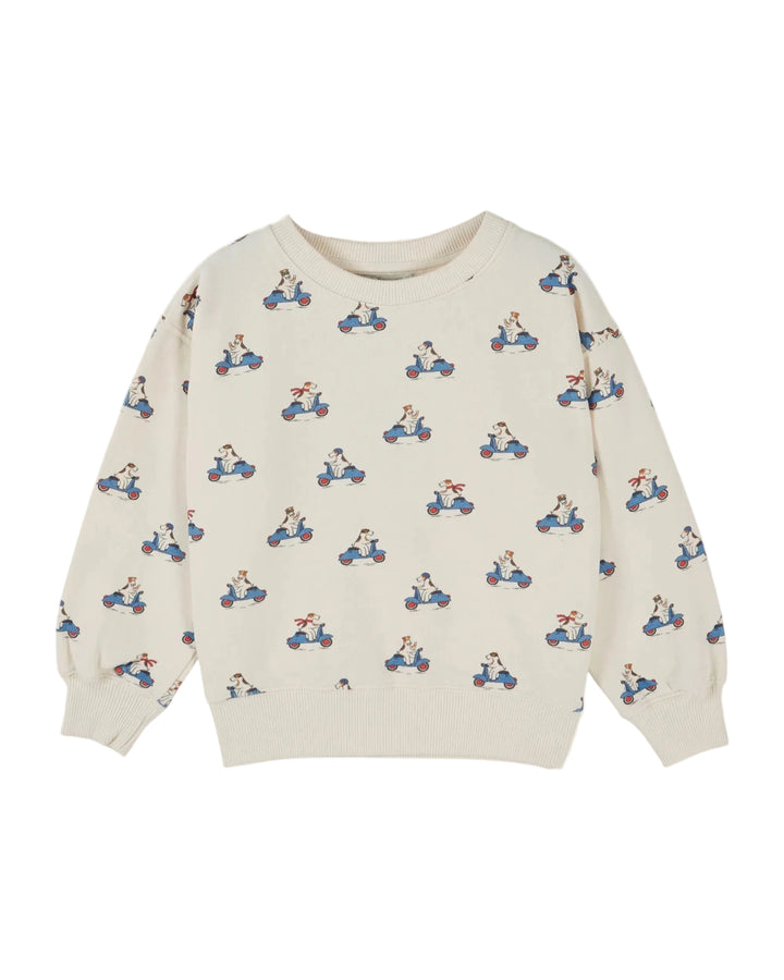 Émilie et Ida Sweatshirt - Grand Dog Ecru