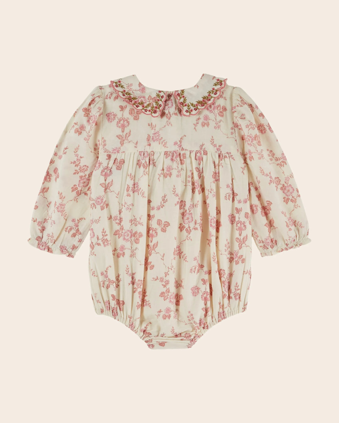 Émilie et Ida Smocked Romper - Rosalie