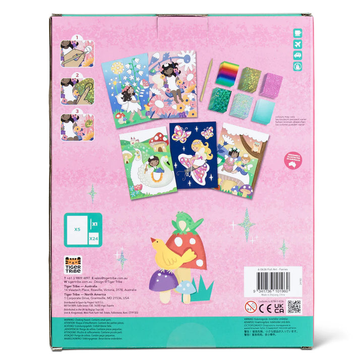 Tiger Tribe Foil Art - Fairy