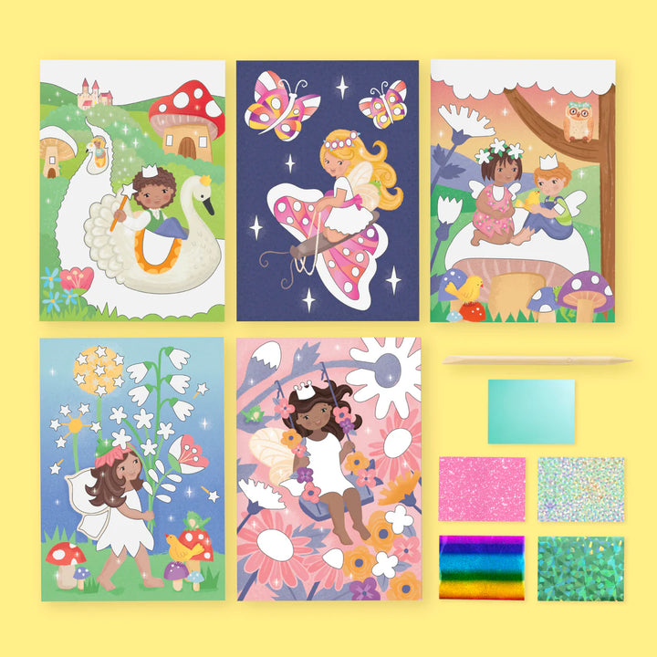 Tiger Tribe Foil Art - Fairy