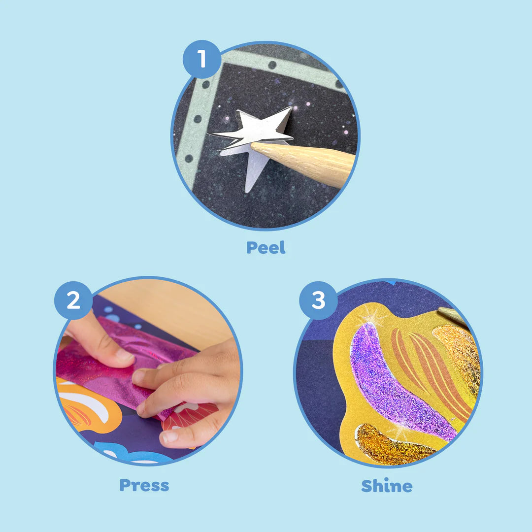 Tiger Tribe Foil Art - Fairy