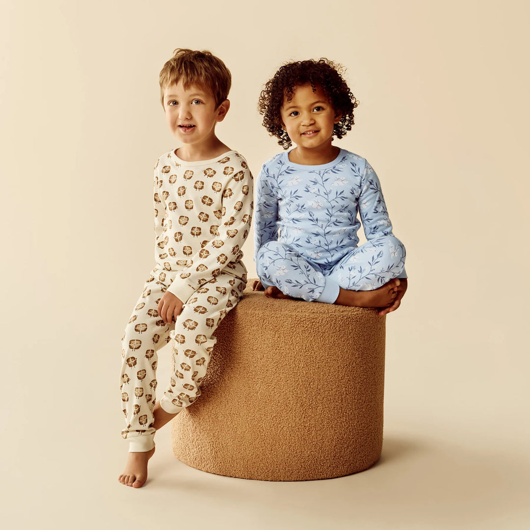 Wilson & Frenchy Organic Long Sleeved Pyjamas - Bunny Whistle LAST ONE!