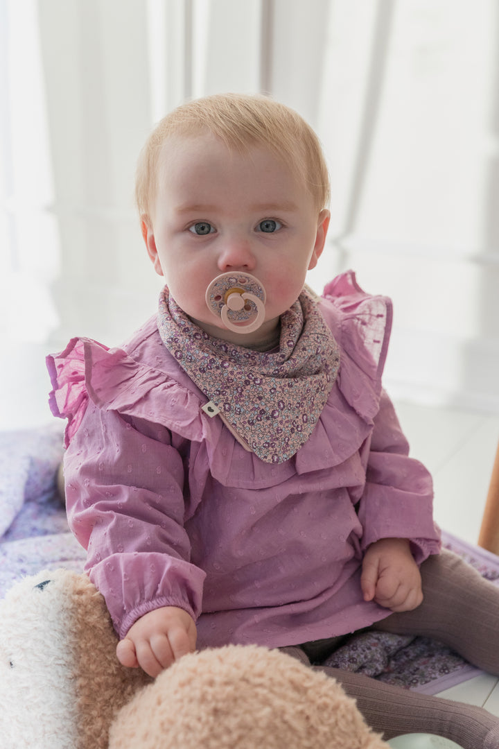 BIBS x Liberty Bandana Bib - Eloise / Blush
